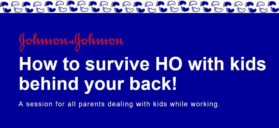 Johnson &  Johnson – Online webinář „How to survive Home office wih kids behind your back“